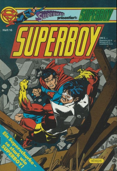 Superboy 1984/ 16 (Z0), Ehapa