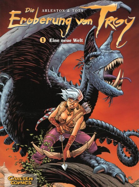 Die Eroberung von Troy 1 (Z1, 1. Auflage), Carlsen