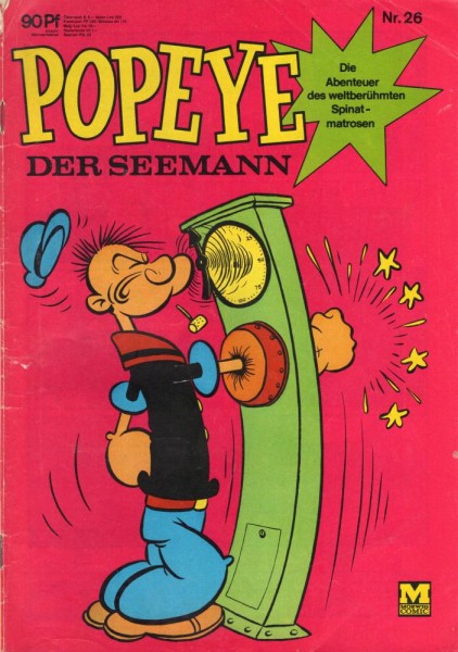 Popeye - Der Seemann 26 (Z2), Moewig