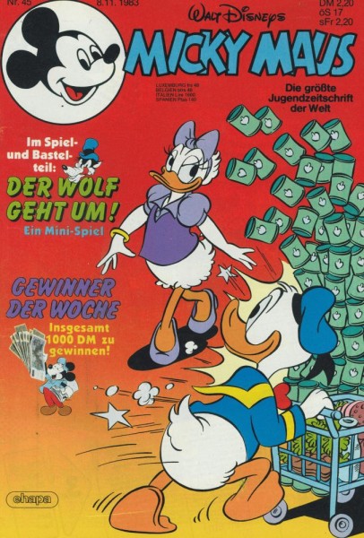 Micky Maus 1983/ 45 (Z0-1), Ehapa