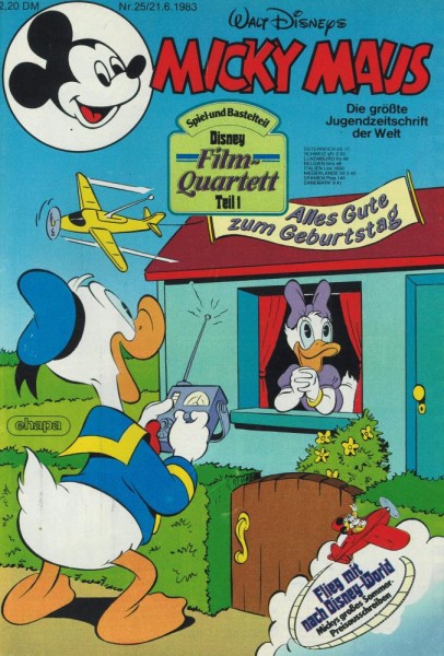 Micky Maus 1983/ 25 (Z1), Ehapa
